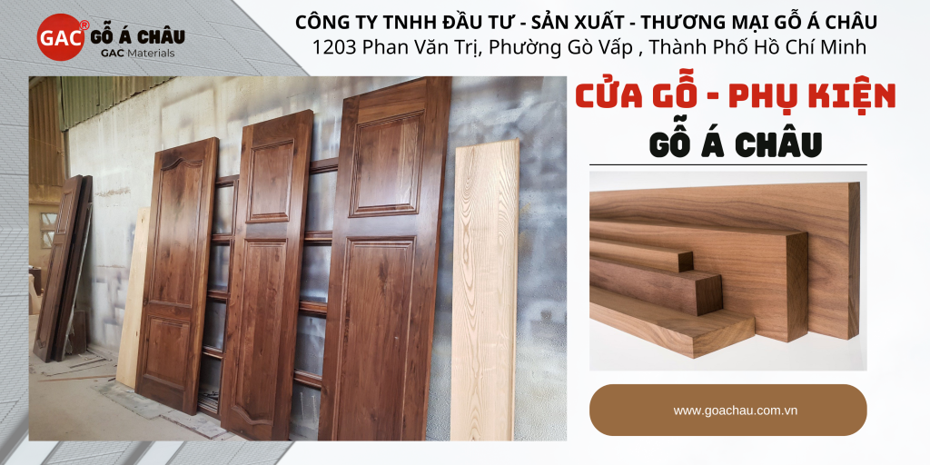 Cửa gỗ tự nhiên Gỗ Á Châu Gac Materials 