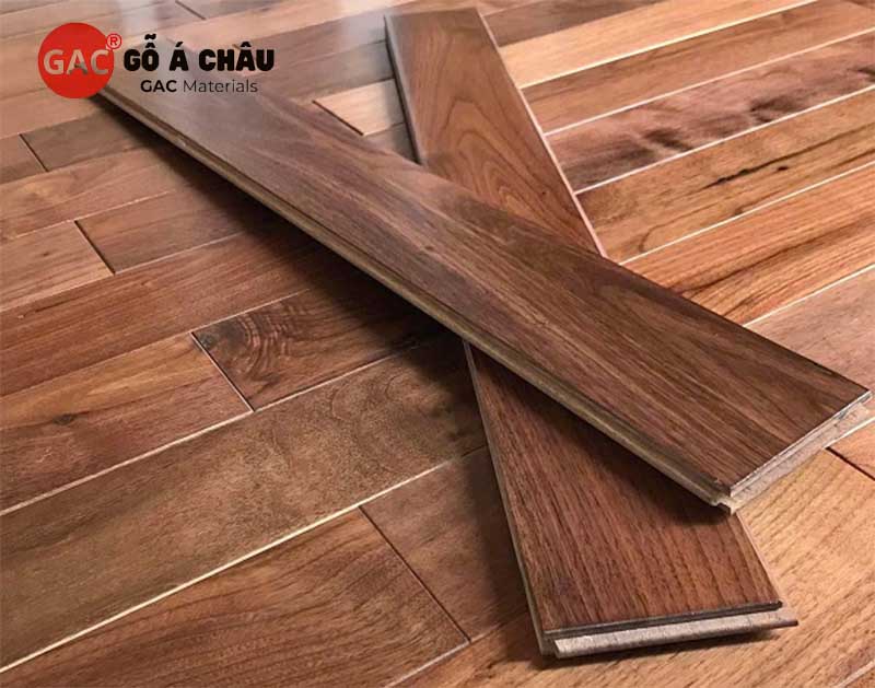 sàn gỗ chiu liu ghép thanh