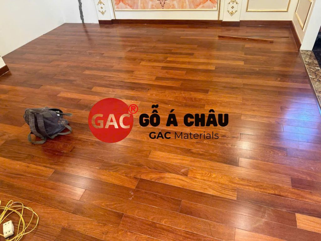 thi công sàn gỗ căm xe tại Kiên Giang